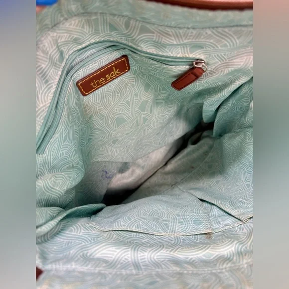 The Sak Ventura Brown Leather Convertible Backpack - Picture 6 of 6